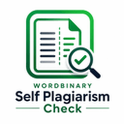 Self Plagiarism Checker